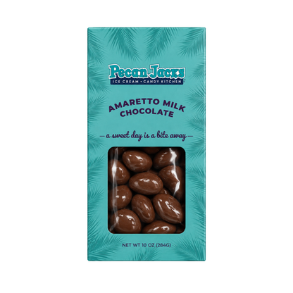 Amaretto Chocolate Pecans