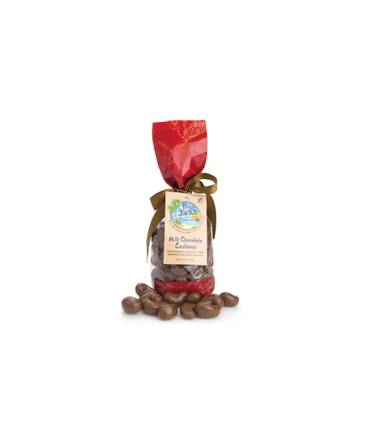 Milk Chocolate Cashews 10 oz